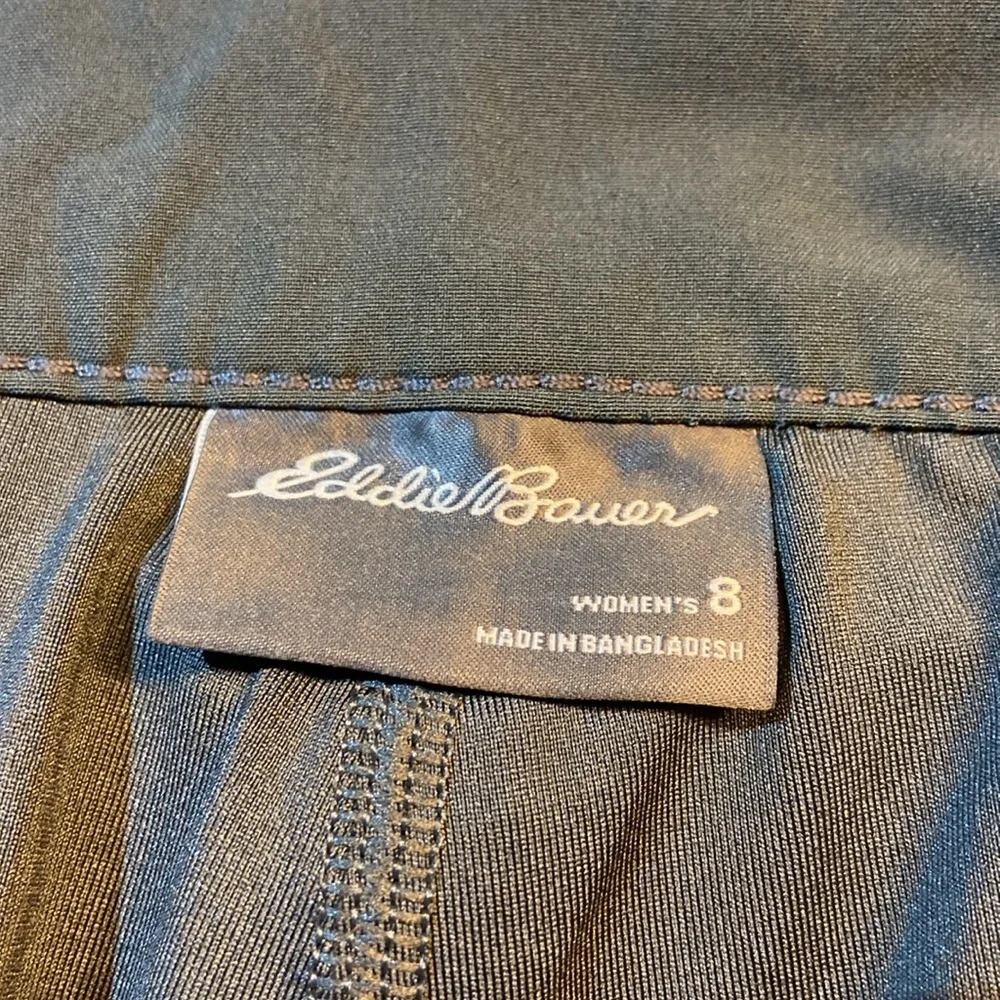 Eddie Bauer‎ Women's Athletic Skort Stretch Pockets Size 8 Grey Golf Pickleball